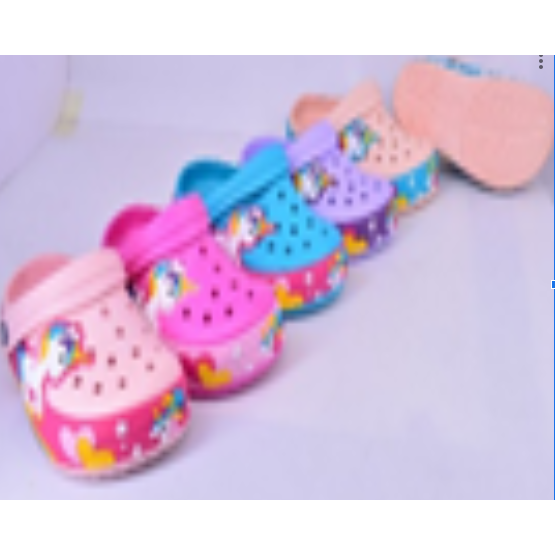 Unicorn Crocs Kids Shoes  CHP349 Assorted Multicolor Age- 3 Years & Above