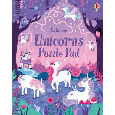 Unicorns Puzzle Pad by Kate Nolan