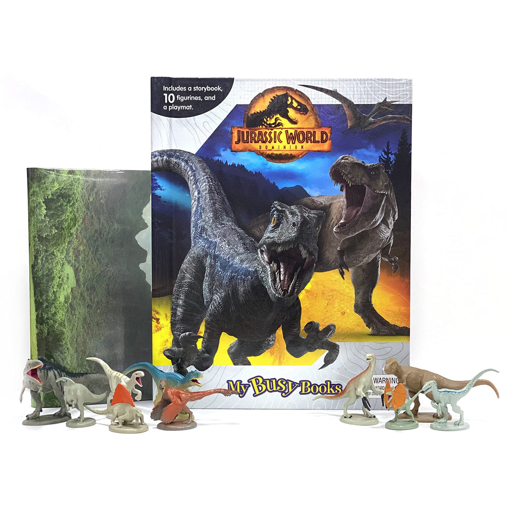 Universal Jurassic World My Busy Book Age- 3 Years & ABove