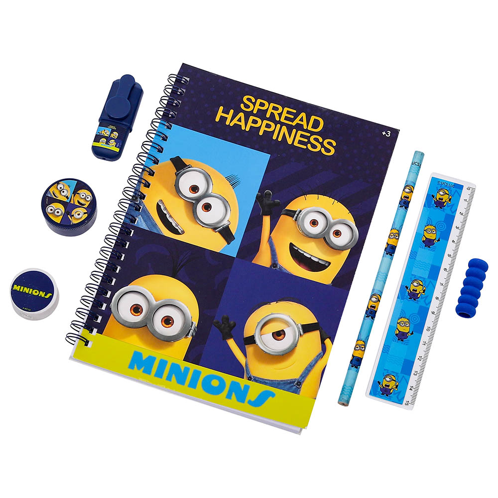 Universal Minions Miniontastic 7Pcs 7Pcs Ziplock Set   Tbt22Mnzl07638 Multicolor Age  3 Years & Above