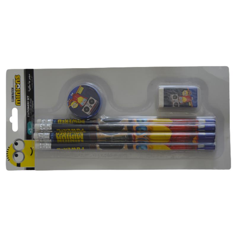 Universal Minions Pencil Set 8Pcs Kids