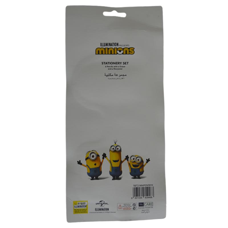 Universal Minions Pencil Set 8Pcs Kids