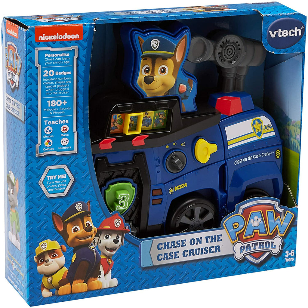 V-Tech Paw Patrol Chase on the Case Cruiser Age 3-6Y