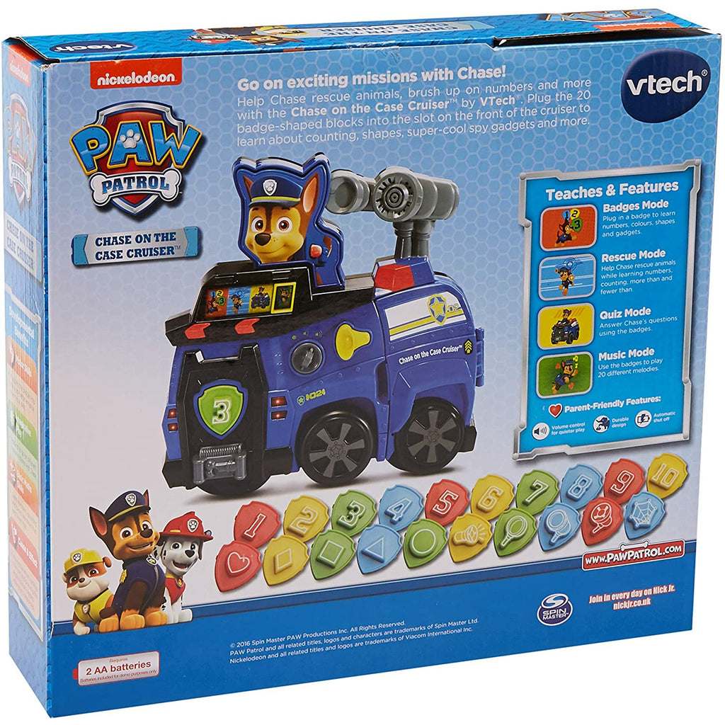 V-Tech Paw Patrol Chase on the Case Cruiser Age 3-6Y
