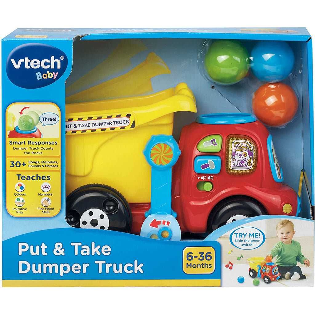 V-Tech Put & Take Dumper Truck Age 6-36m