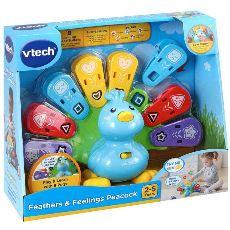 V-tech Feathers & Feelings Peacock Age- 2 Years to 5 Years