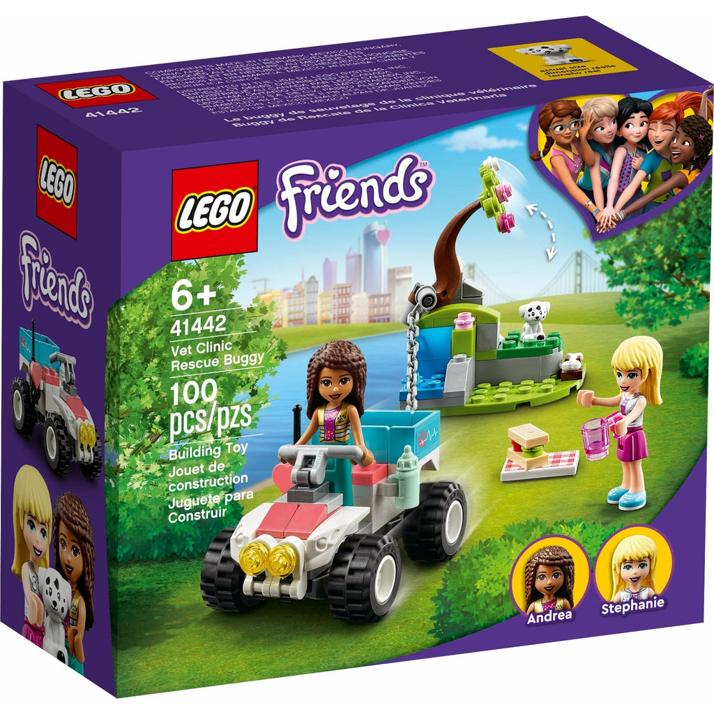 Lego Friends Vet Clinic Rescue Buggy Building Set 6Y+