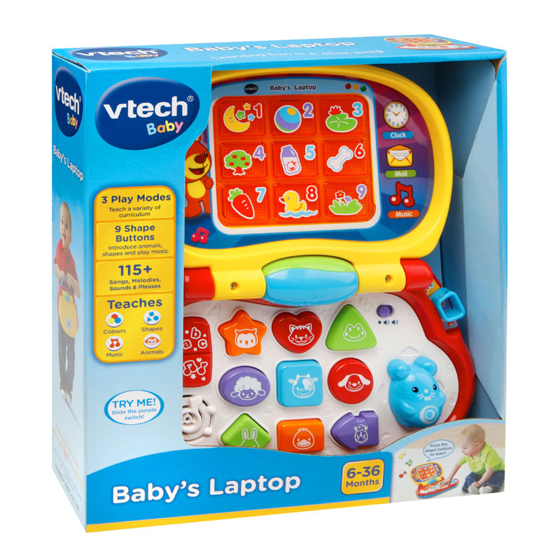 VTech Baby's Laptop Multicolor Age-2 Years & Above