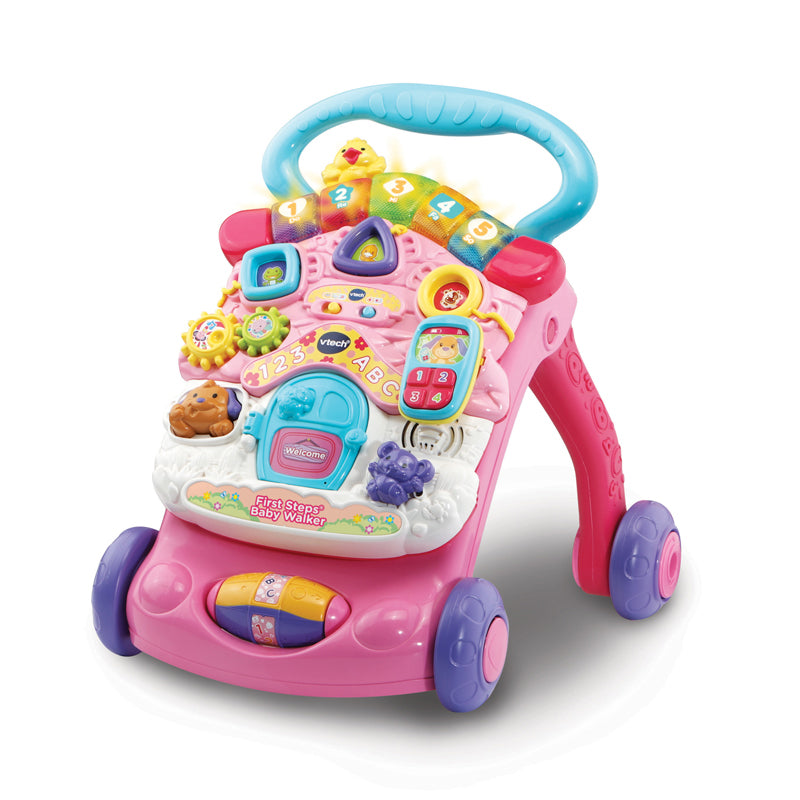 VTech First Steps Baby Walker Pink Age- 18 Months & Above