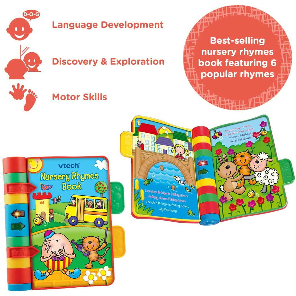 VTech Nursery Rhymes Book Multicolor Age-2 Years & Above