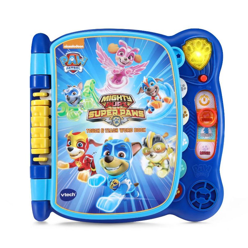 VTech PAW Patrol Mighty Pups Touch & Teach Word Book Multicolor Age-2 Years & Above