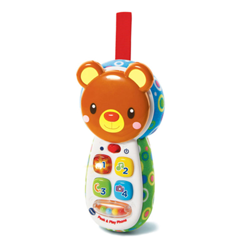 VTech Peek & Play Phone Multicolor Age-3 Months & Above