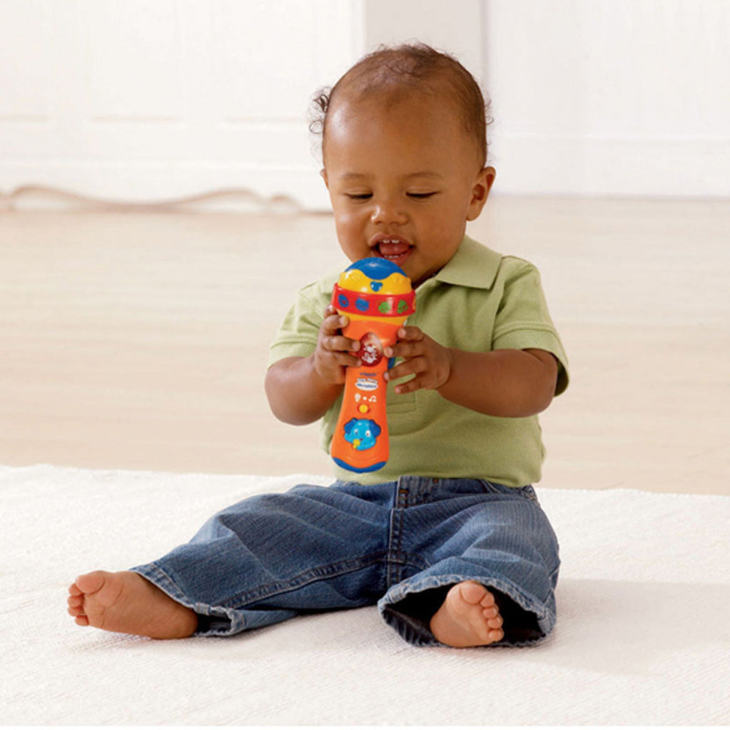 VTech Sing Along Microphone Green Age- 6 Months & Above