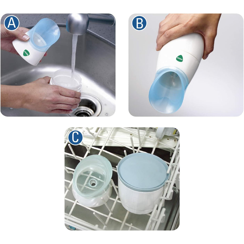 Vicks Steam Inhaler With 2 Vapo Pads Age- Newborn & Above