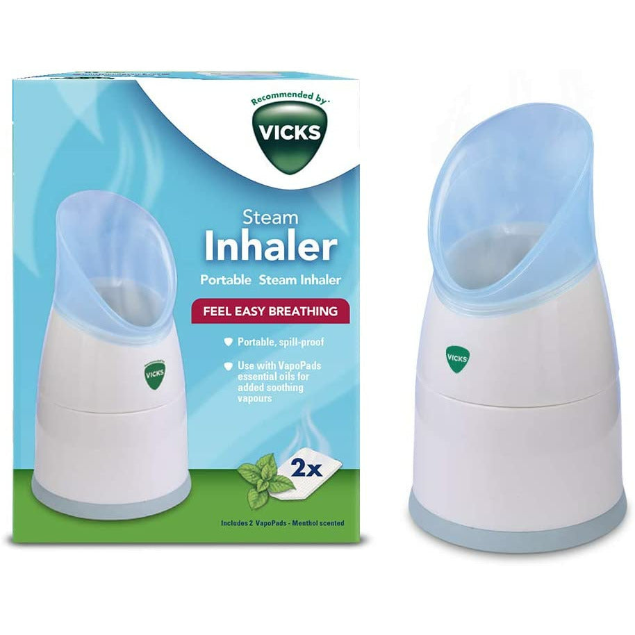 Vicks Steam Inhaler With 2 Vapo Pads Age- Newborn & Above