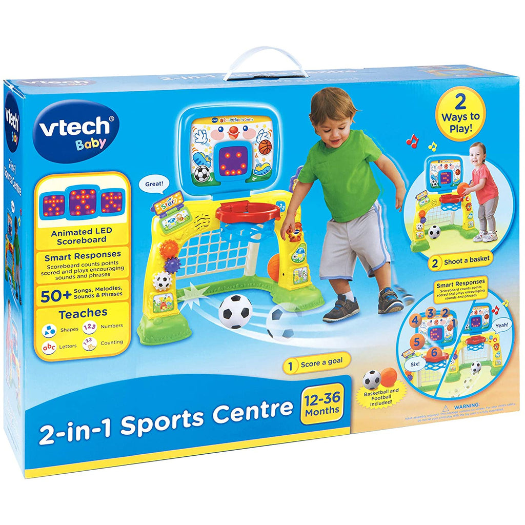 Vtech 2 in 1 Kids Sport Centre Multicolor Age- 12 Months to 36 Months