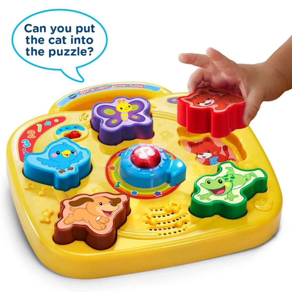 Vtech Babys 1St Animal Puzzle Multicolor Age-12 Months to 36 Months