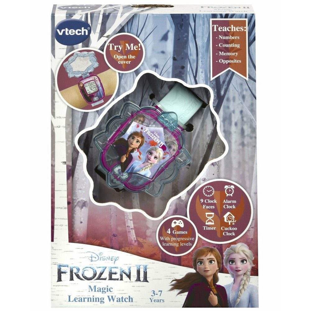 Vtech Disney Frozen 2 Magic Learning Elsa Watch Multicolor Age 3 Years Above Peekaboo