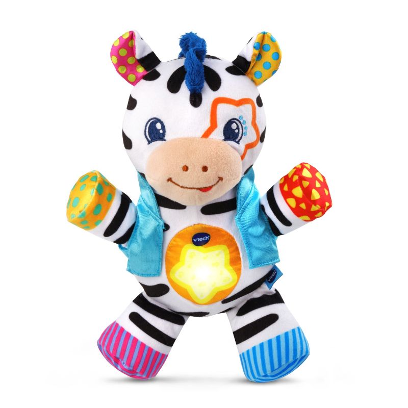 Vtech Lights And Stripes Zebra Multicolor Age-3 Months & Above