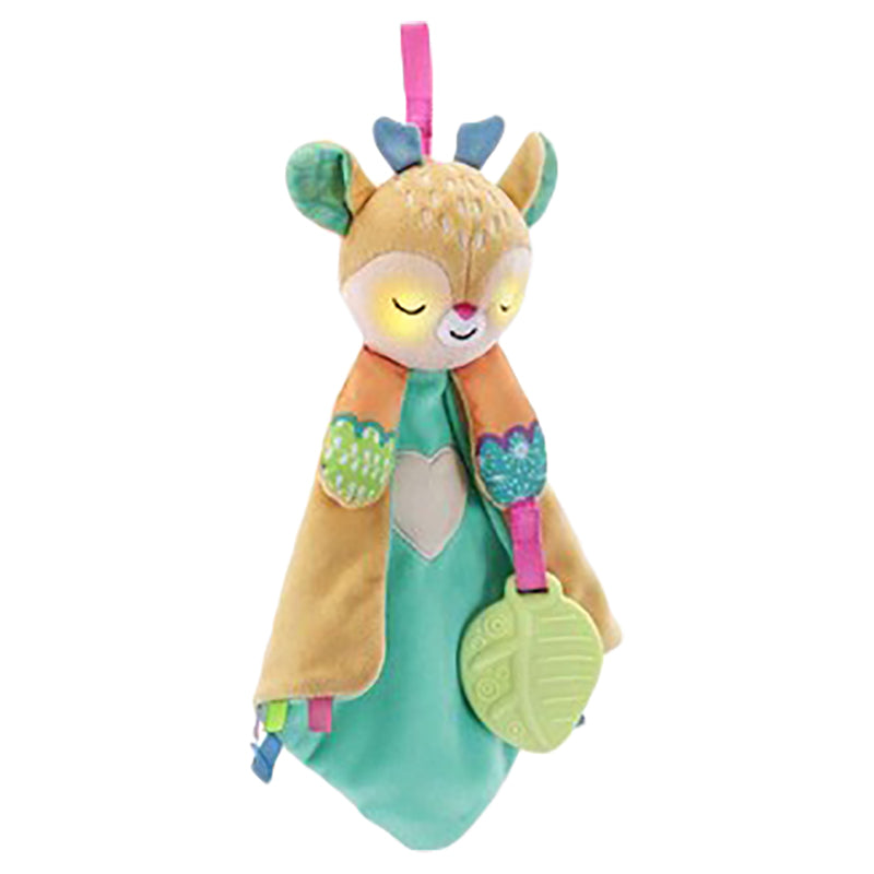 Vtech My Friend Fawn Cuddle Up Blanket Multicolor Age-3 Months & Above