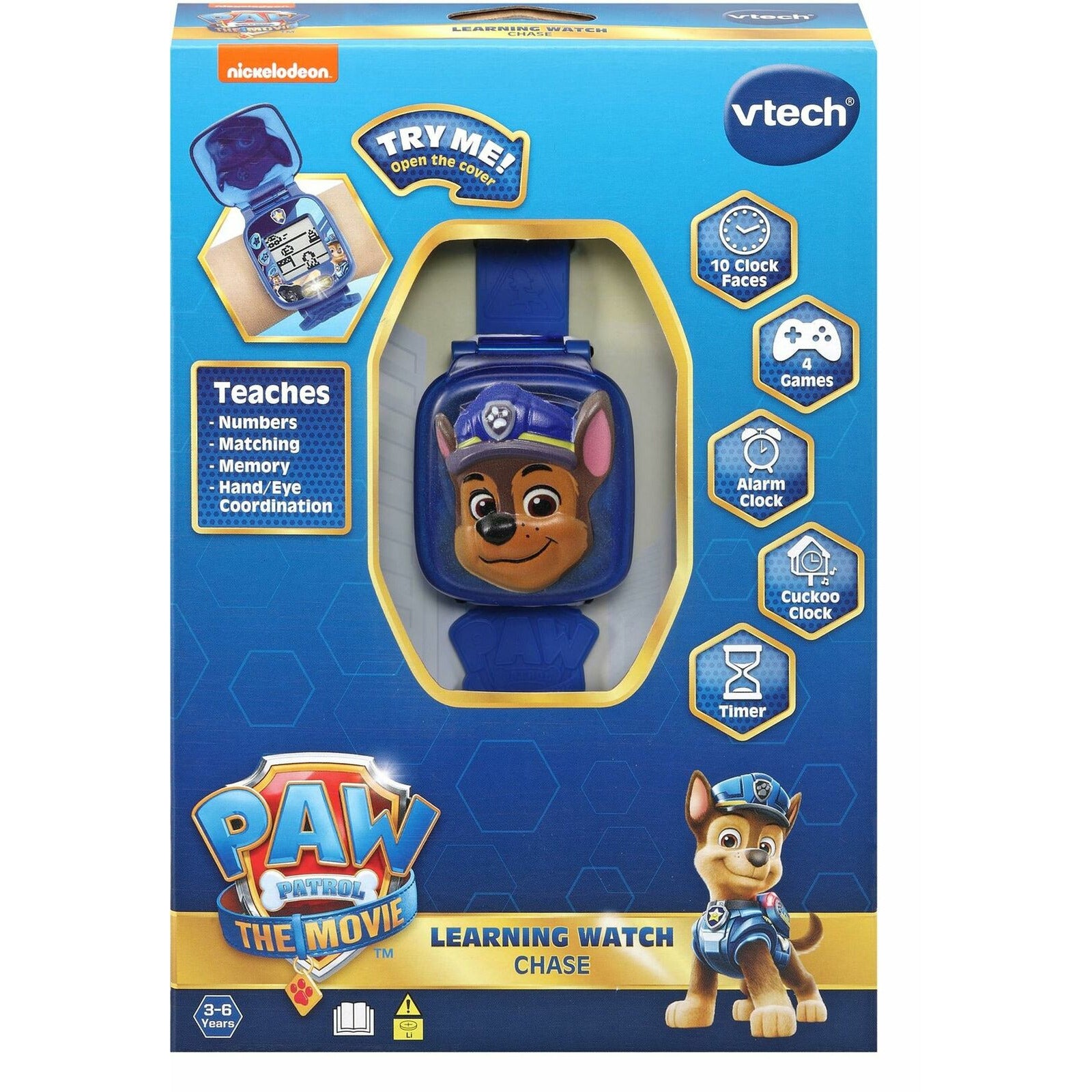 Vtech paw patrol chase learning watch shop
