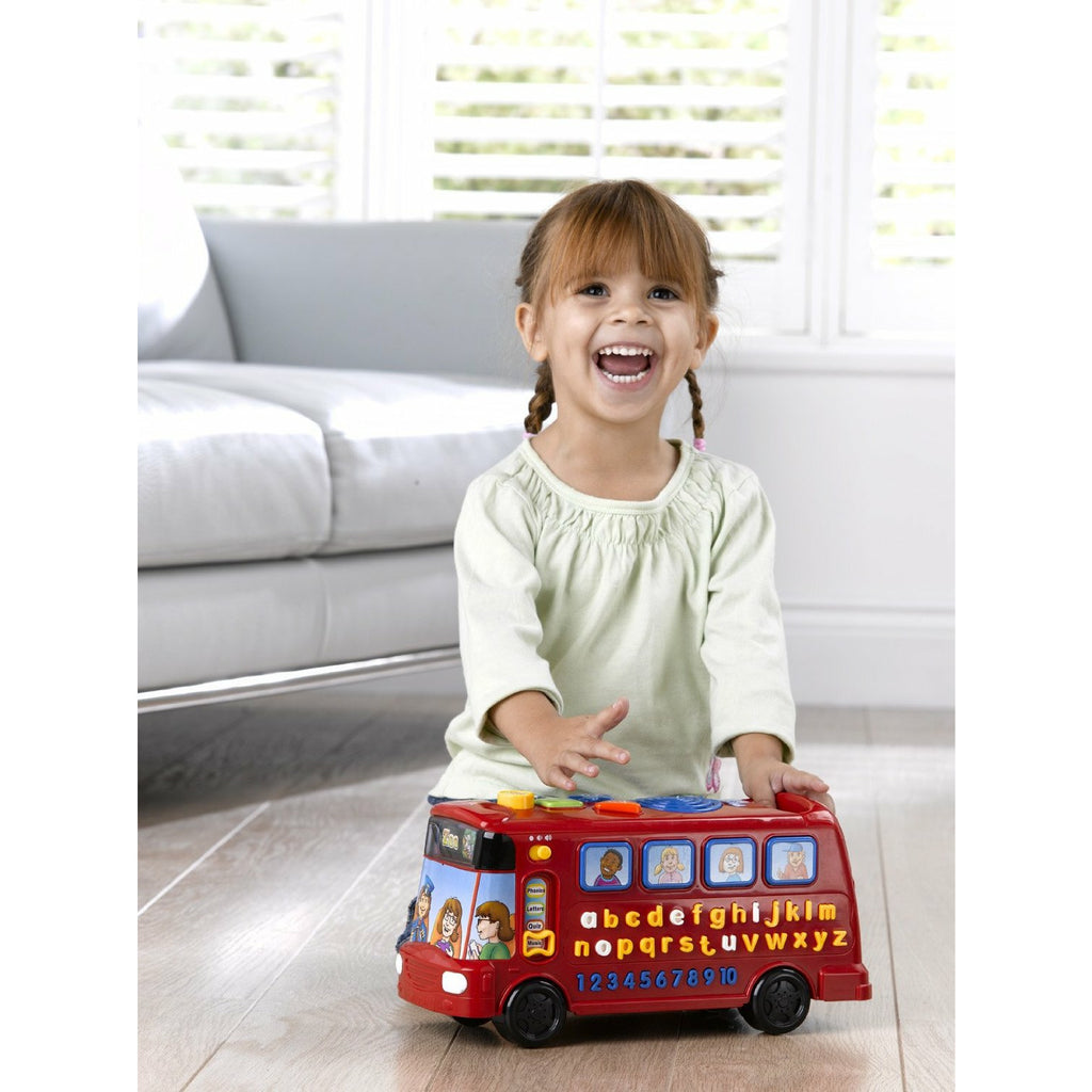 Vtech Playtime Bus With Phonics Red Age-3 Years to 5 Years