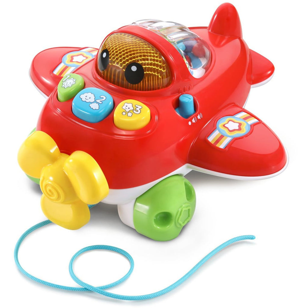 Vtech Pull & Pop Aeroplane Age- 6 Months to 36 Months