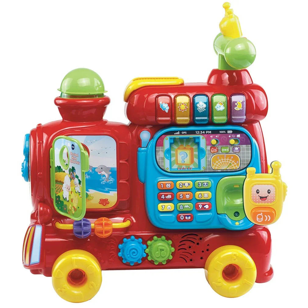 Vtech Riding Train Vtech Push & Ride Alphabet Train Multicolor Age- 12 Months to 36 Months ...