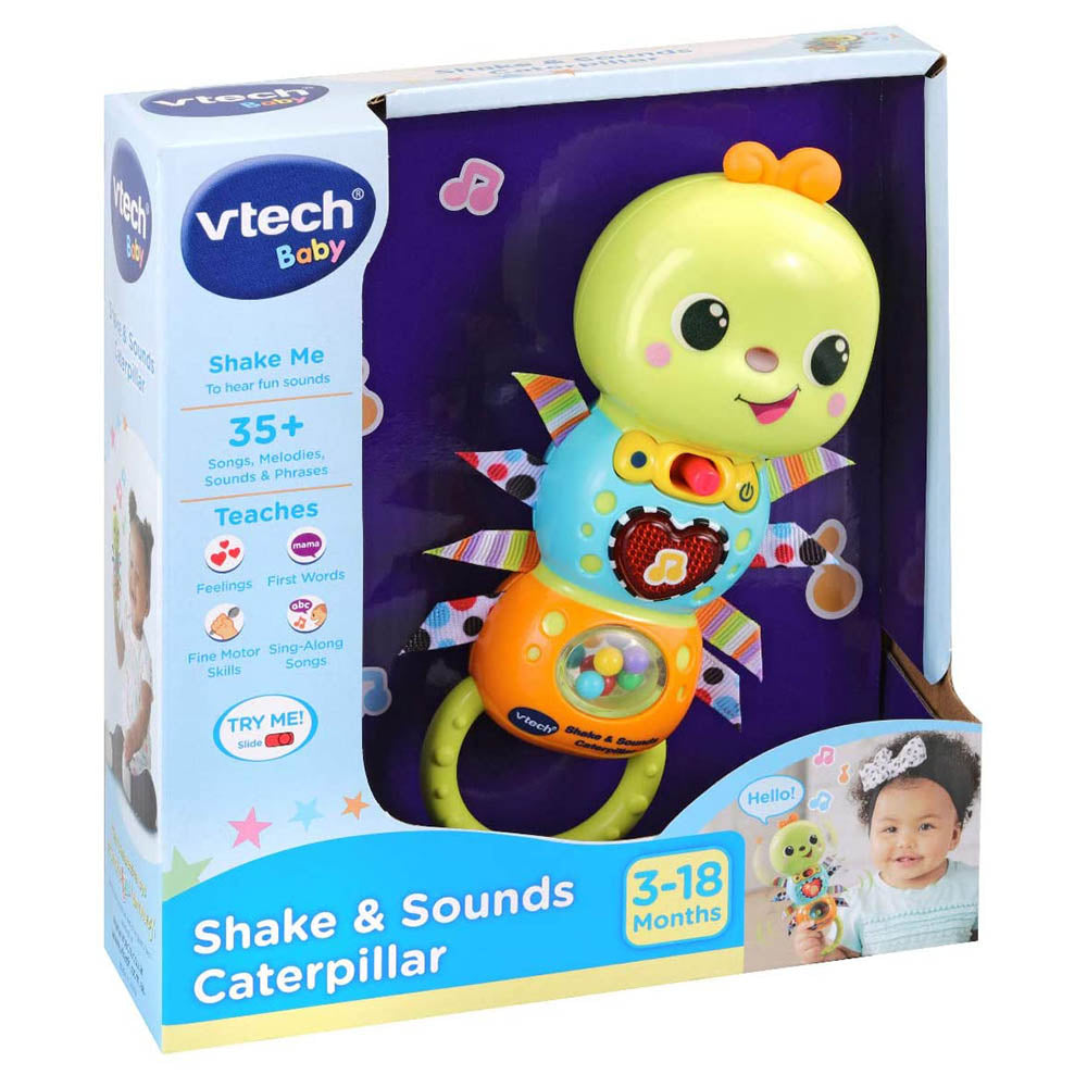 Vtech Shake & Sounds Caterpillar Multicolor Age-Newborn & Above