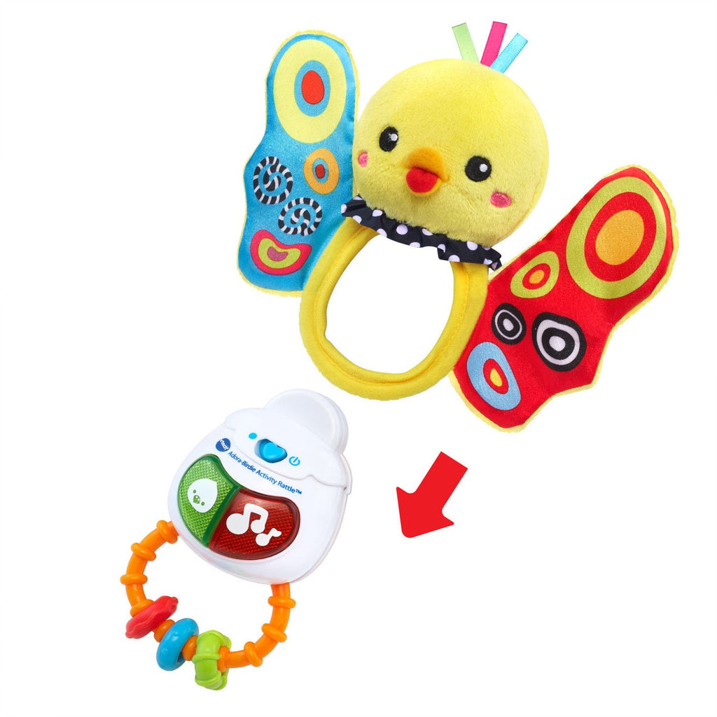 Vtech Soft Singing Birdie Rattle Yellow Age-Newborn & Above