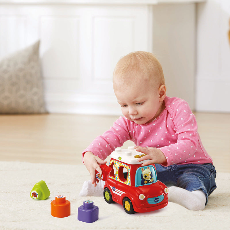 Vtech Sort & Discover Car Red Age- 18 Months & Above