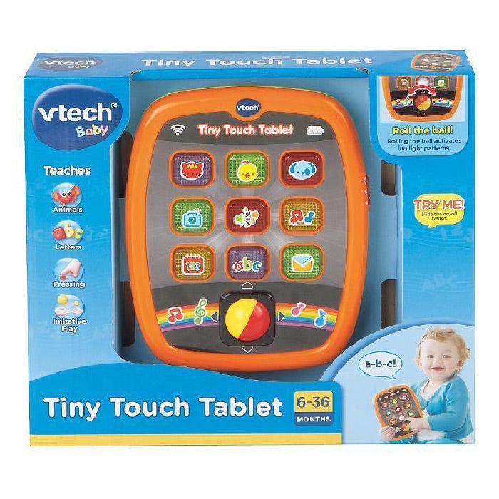 Vtech Tiny Touch Tablet Orange Age-3 Years & Above