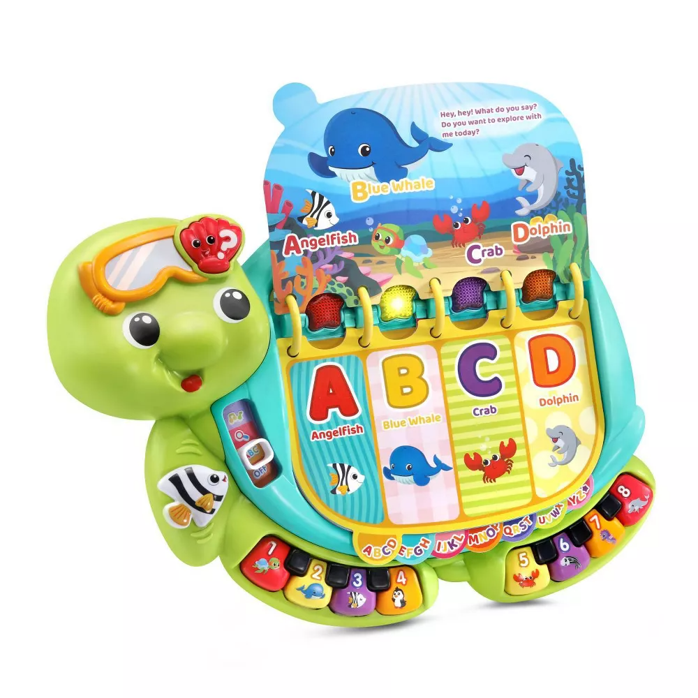 Vtech Touch & Teach Sea Turtle Multicolor Age- 12 Months to 36 Months
