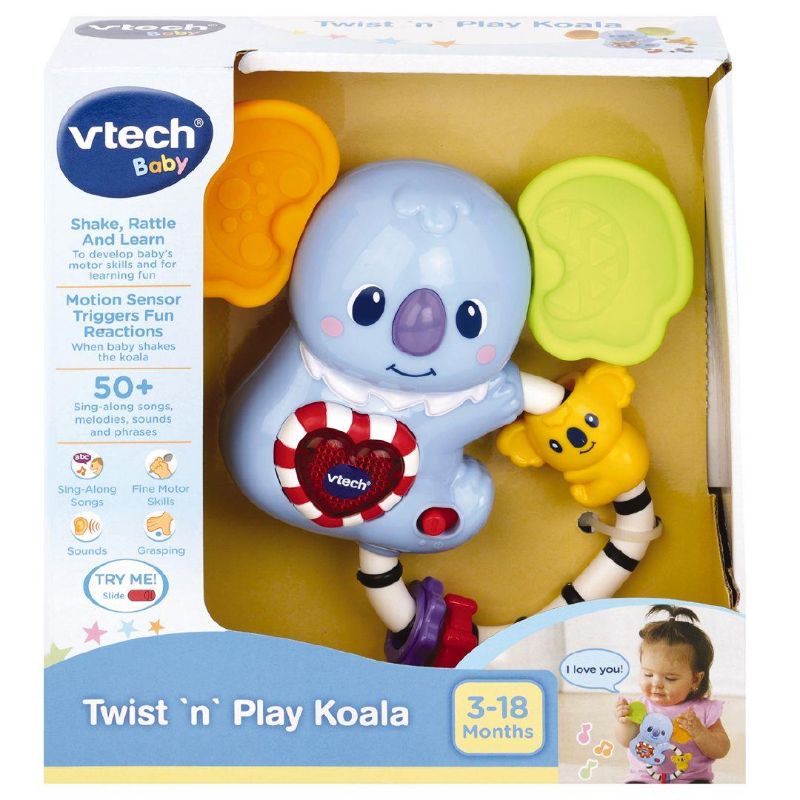 Vtech Twist N Play Koala Blue Age-3 Months to 18 Months