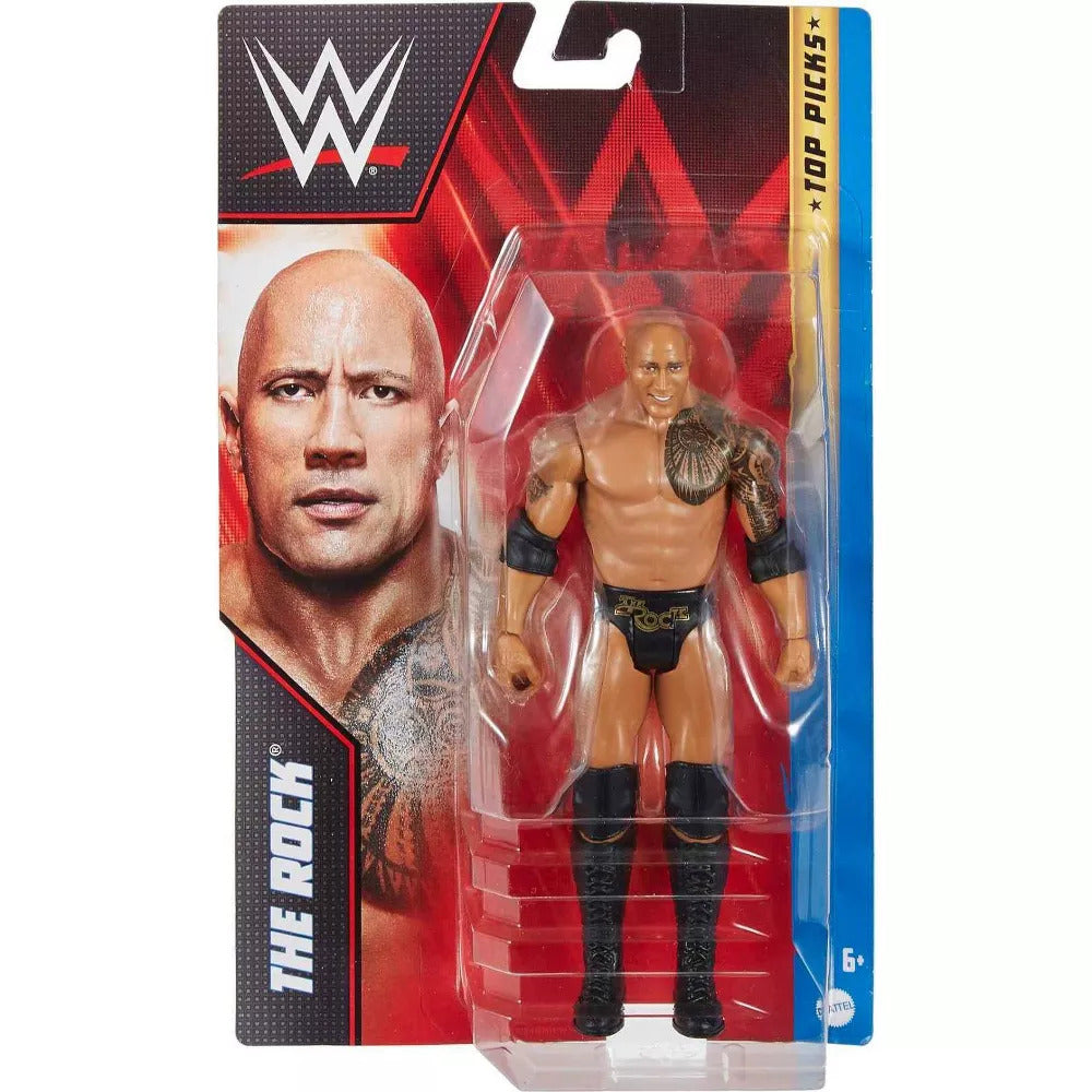 WWE Top Picks The Rock Action Figure Age- 6 Years & Above