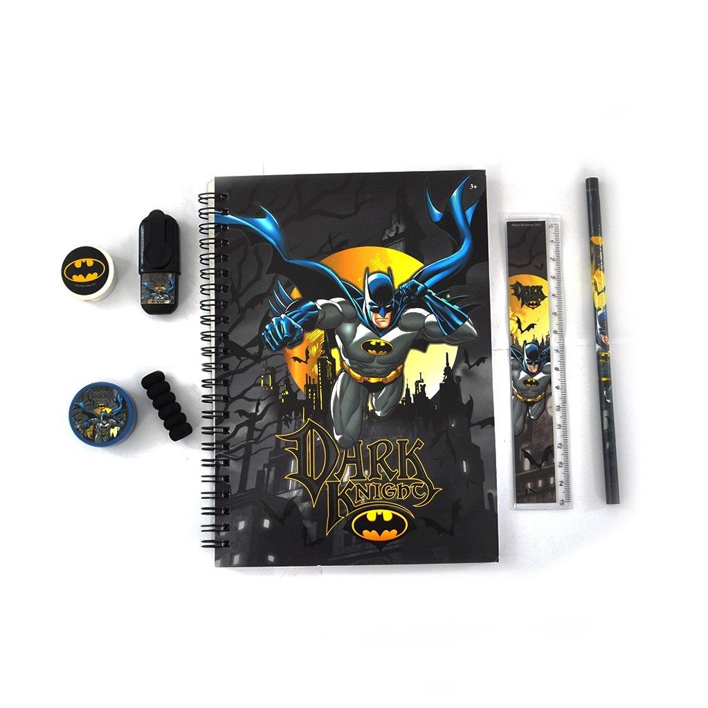 Warner Bros. Batman Stationery Set 7Pcs Kids