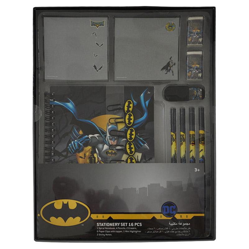 Warner Bros. Batman Stationery Set 16Pcs Kids