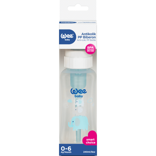 Wee Baby Anti-Colic PP Feeding Bottle 240ml