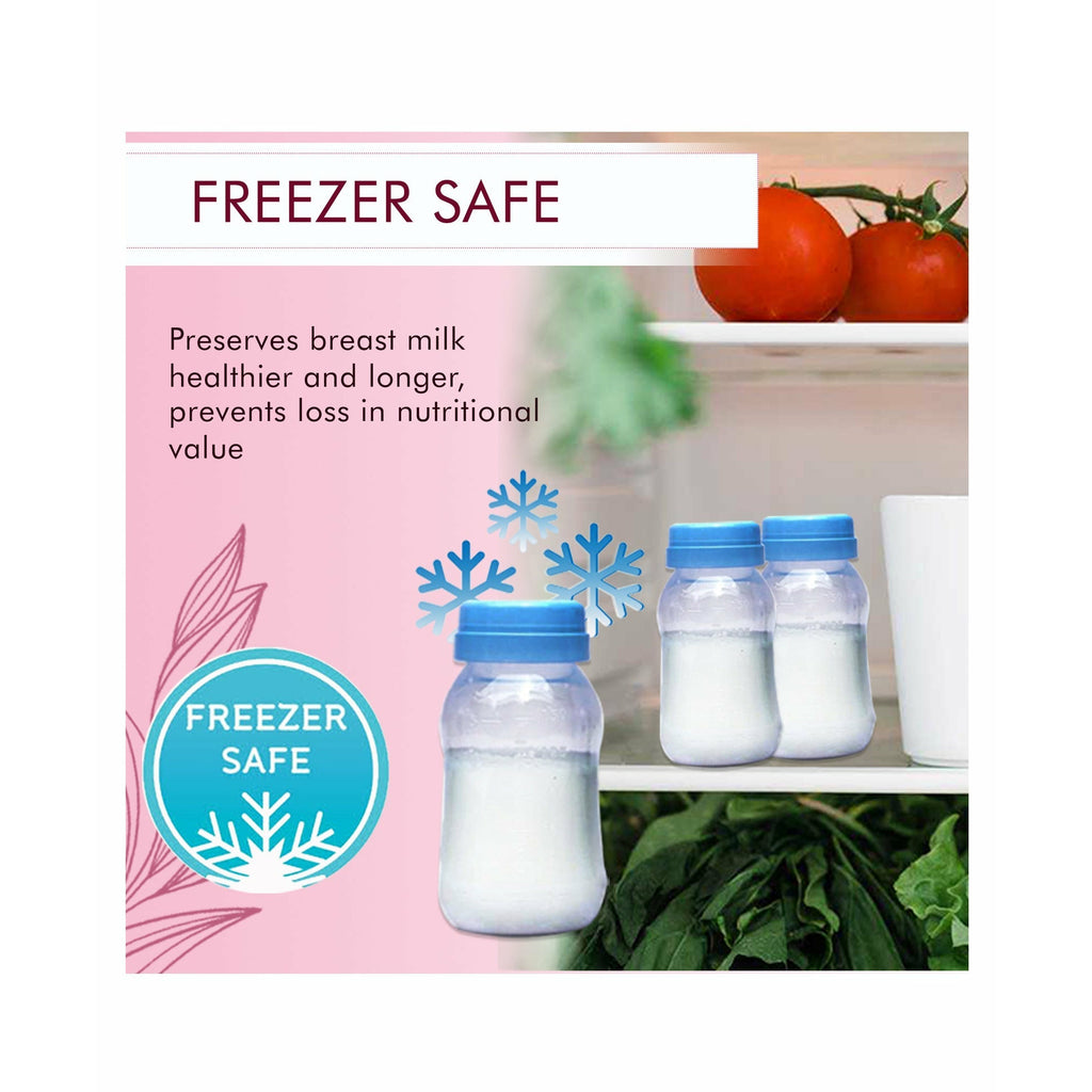 Wee Baby Milk Storage Bottle 150ml 4 Pack