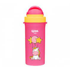 Wee Baby Sippy Cup With Straw 300ml Pink