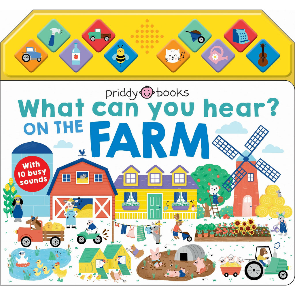 What Can You Hear On The Farm Novelty Book Age- 2 Years & Above