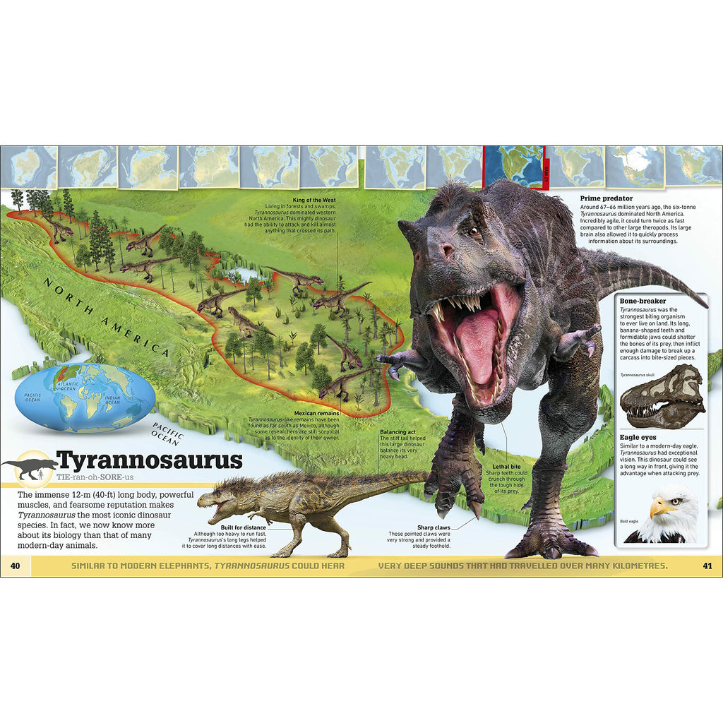 What's Where on Earth? Dinosaur Atlas