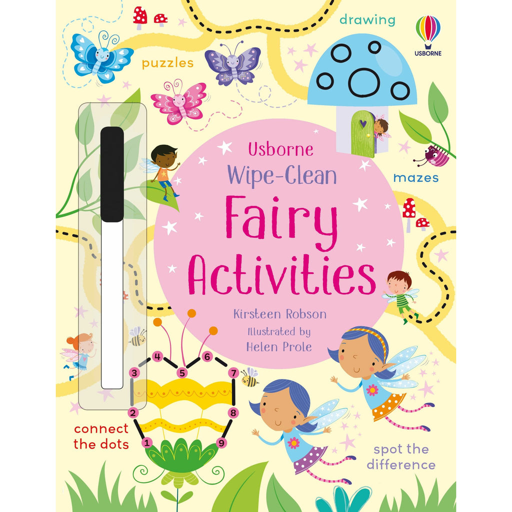 Wipe-Clean Fairy Activities by Kirsteen Robson