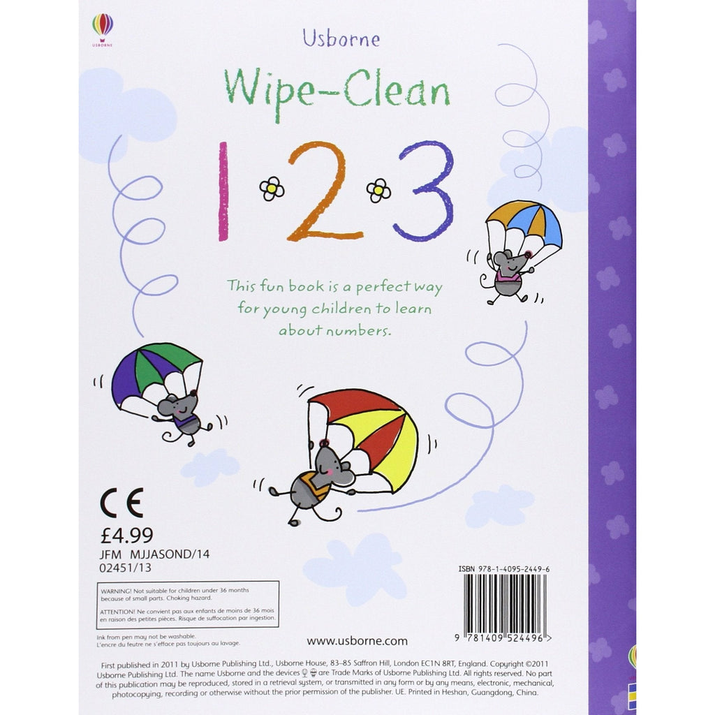 Wipe-clean 123 by Jessica Greenwell