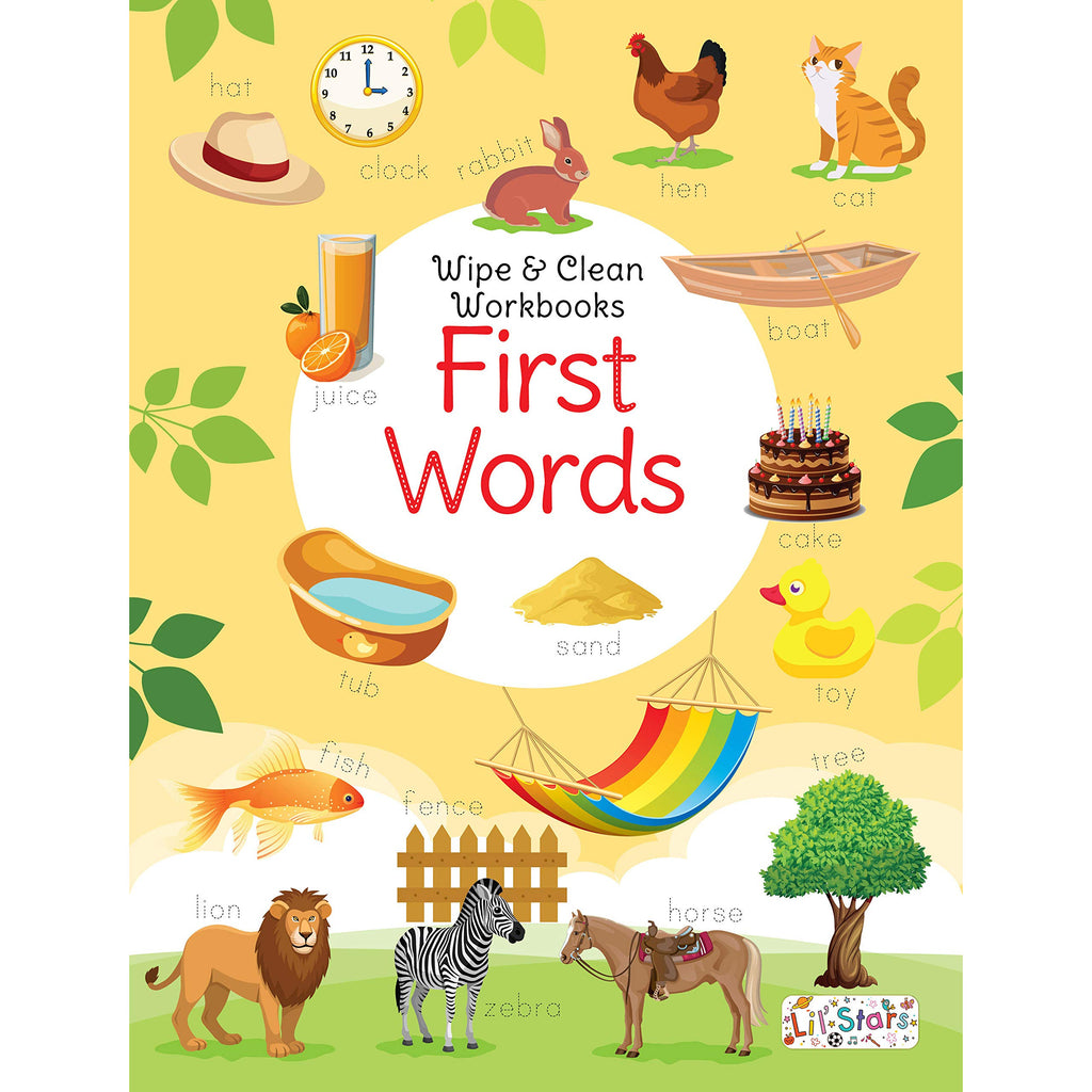 Wipe & Clean Workbooks First Words