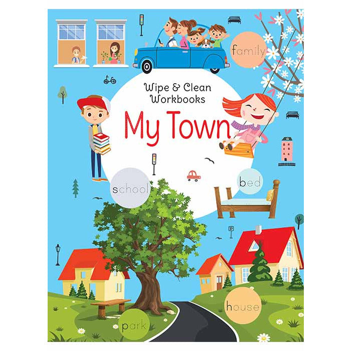 Wipe & Clean Workbooks My Town