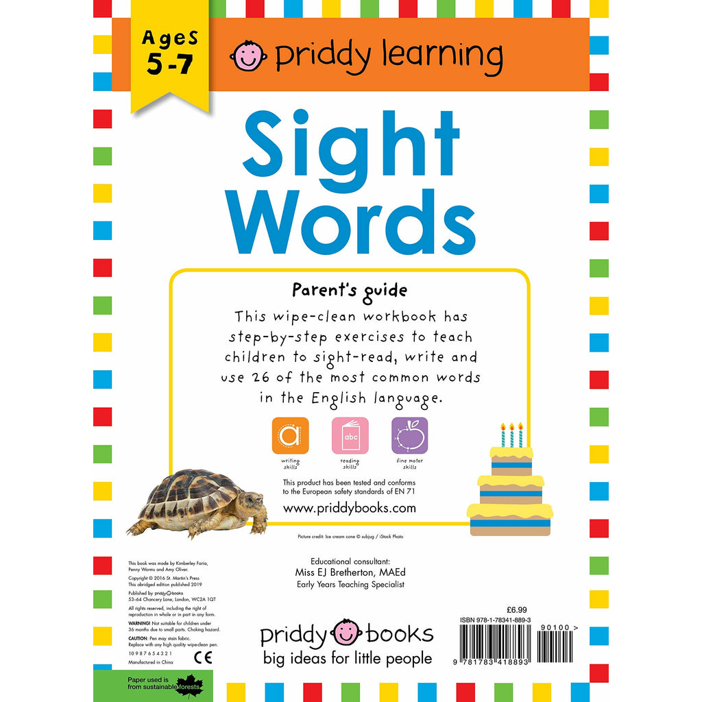 Wipe Clean Workbooks Sight Words
