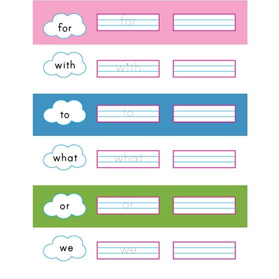 Wipe & Clean Workbooks Sight Words