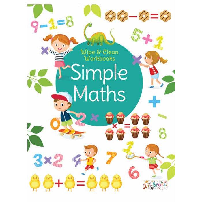 Wipe & Clean Workbooks Simple Maths Peekaboo