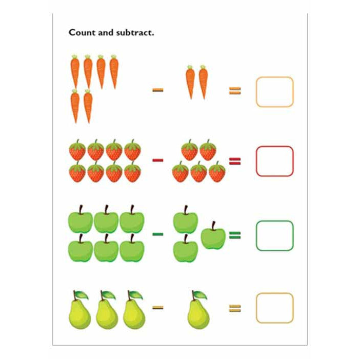 Wipe & Clean Workbooks Subtraction